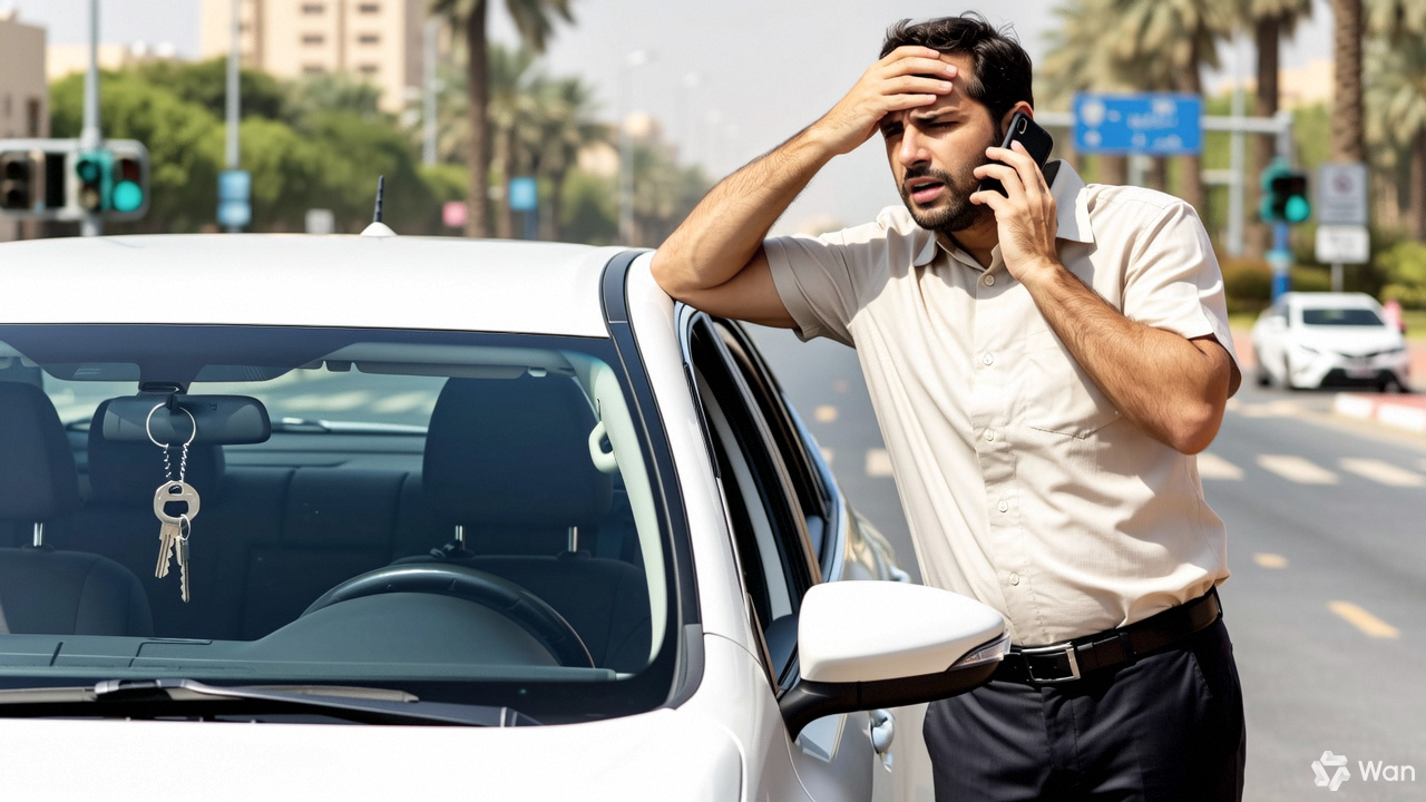 بنشر متنقل يفتح أبواب السيارة المقفلة !!!