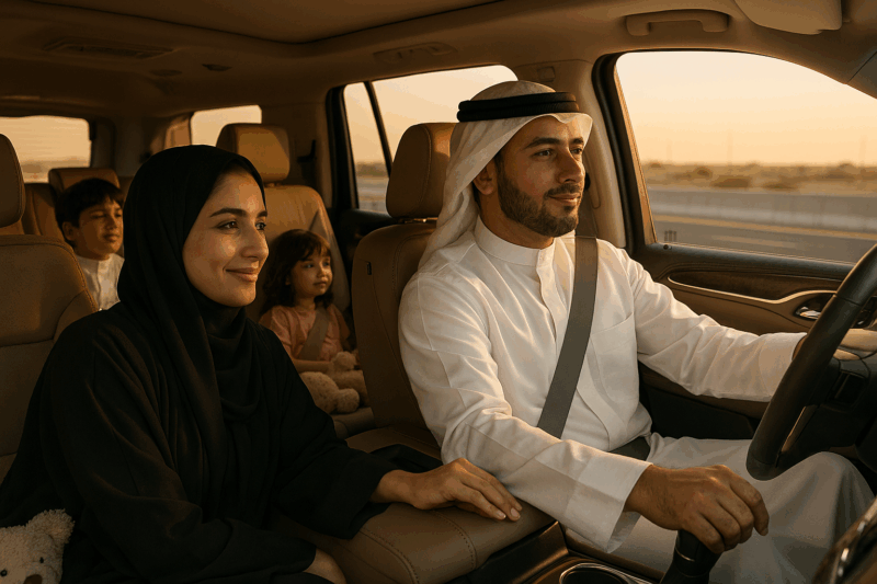 كيف تحمي نفسك وأطفالك أثناء القيادة ؟ بنشر متنقل يجيب